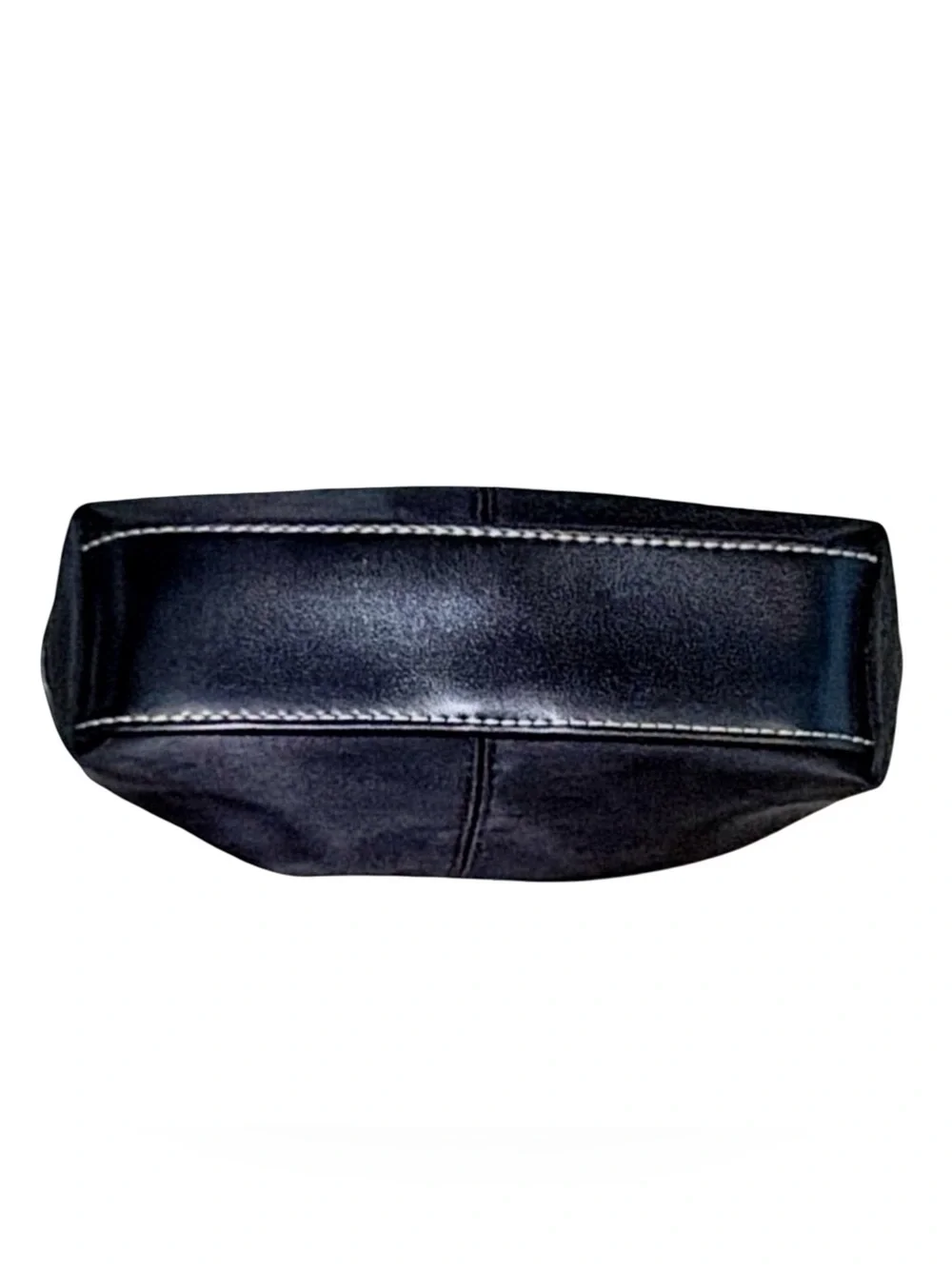 Estee Lauder Black Faux Leather Cosmetic Case | Travel Makeup Pouch Zip | NWOT